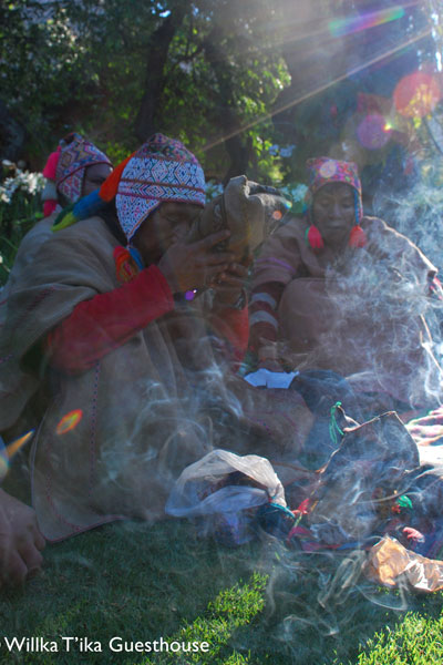 Machu Picchu Benito offering